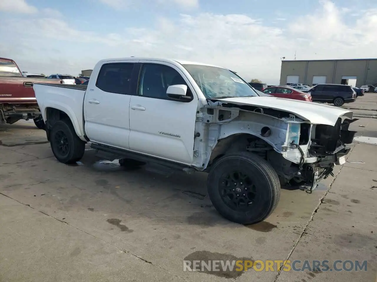 4 Photograph of a damaged car 3TMCZ5AN3NM506811 TOYOTA TACOMA 2022