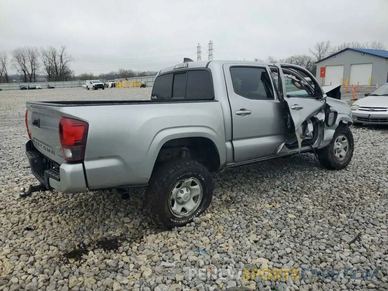 3 Photograph of a damaged car 3TMCZ5AN3NM519803 TOYOTA TACOMA 2022