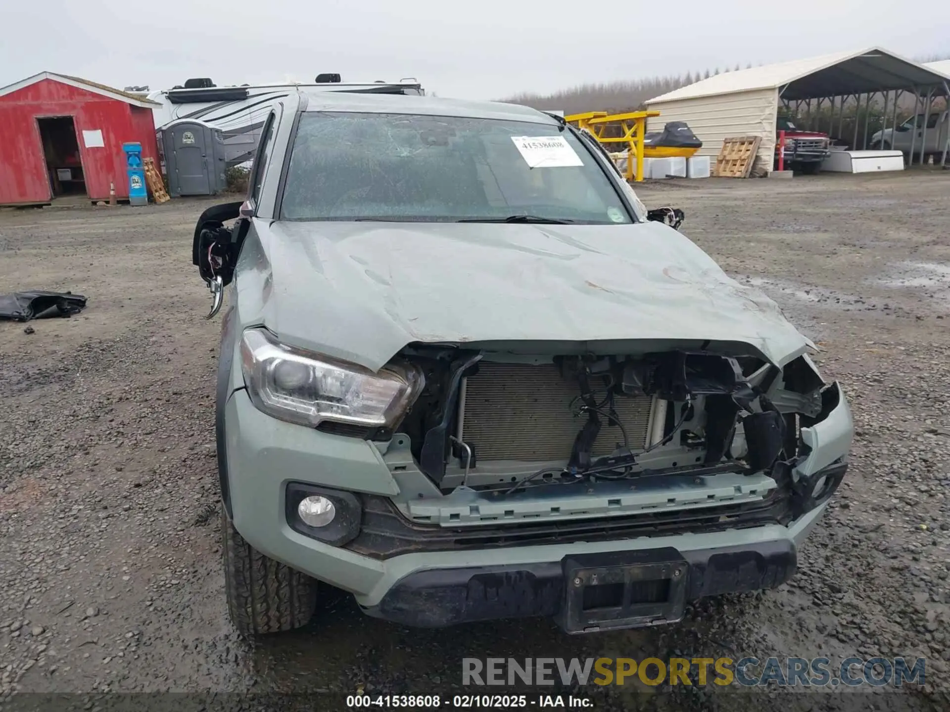 13 Photograph of a damaged car 3TMCZ5AN3NM528100 TOYOTA TACOMA 2022