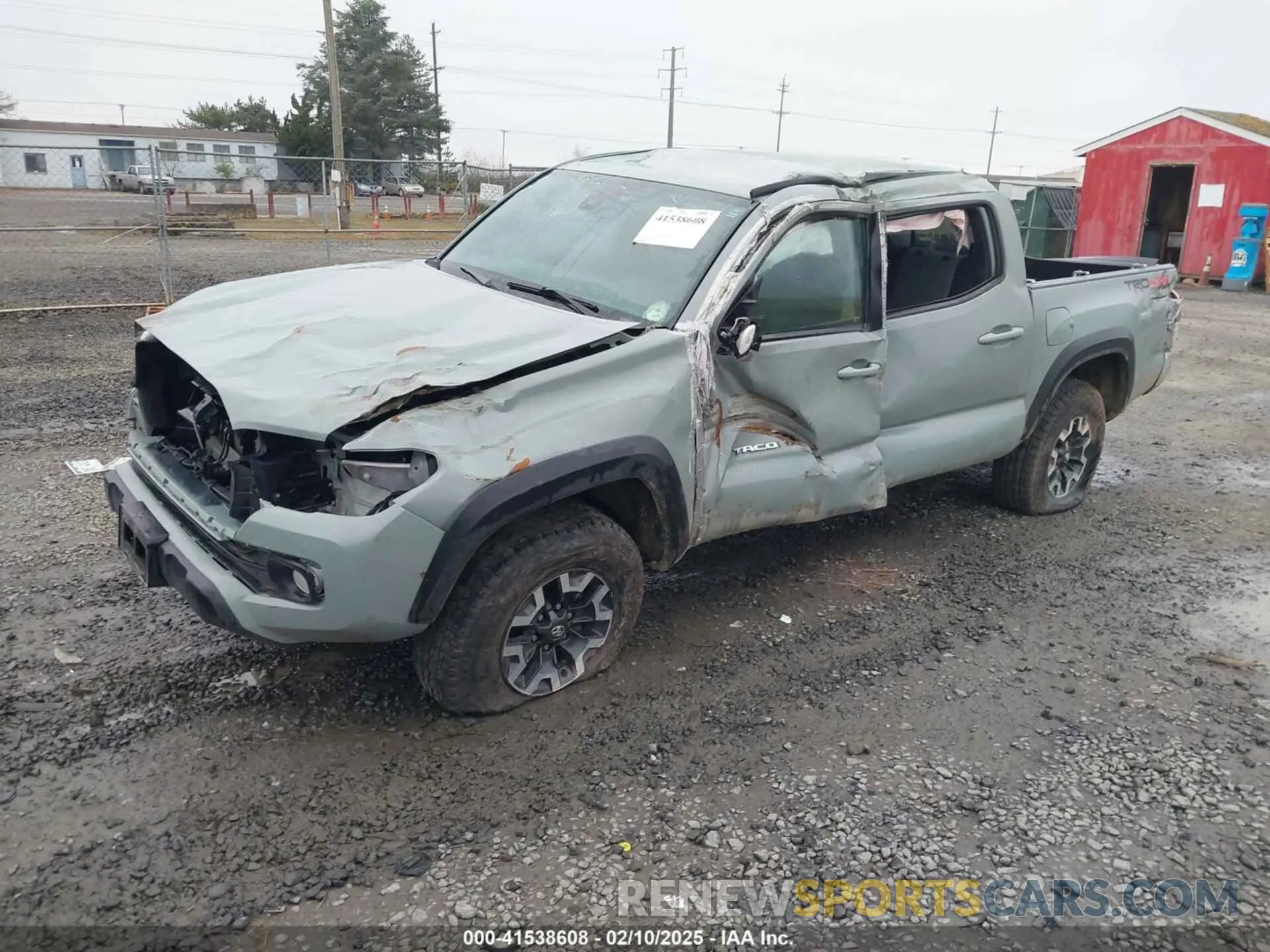 2 Photograph of a damaged car 3TMCZ5AN3NM528100 TOYOTA TACOMA 2022