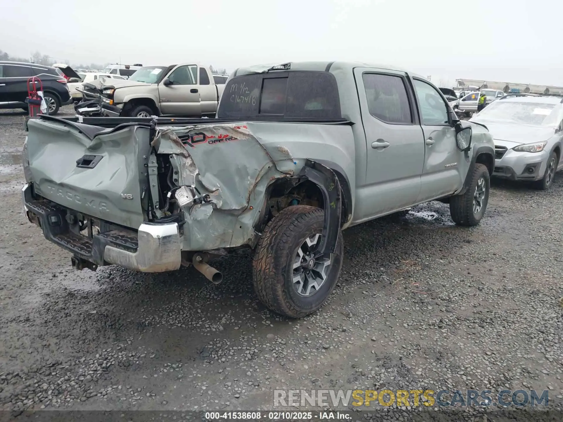 4 Photograph of a damaged car 3TMCZ5AN3NM528100 TOYOTA TACOMA 2022