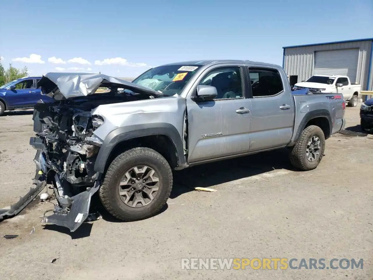 1 Photograph of a damaged car 3TMCZ5AN4NM470997 TOYOTA TACOMA 2022