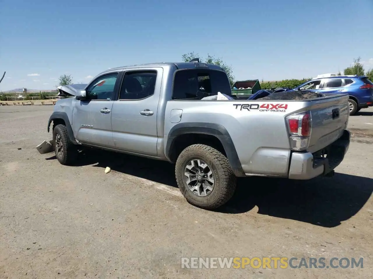 2 Photograph of a damaged car 3TMCZ5AN4NM470997 TOYOTA TACOMA 2022