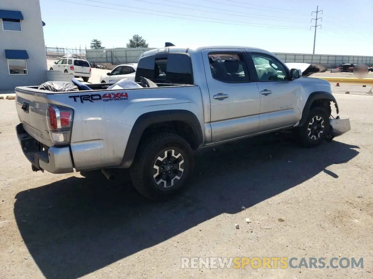 3 Photograph of a damaged car 3TMCZ5AN4NM470997 TOYOTA TACOMA 2022