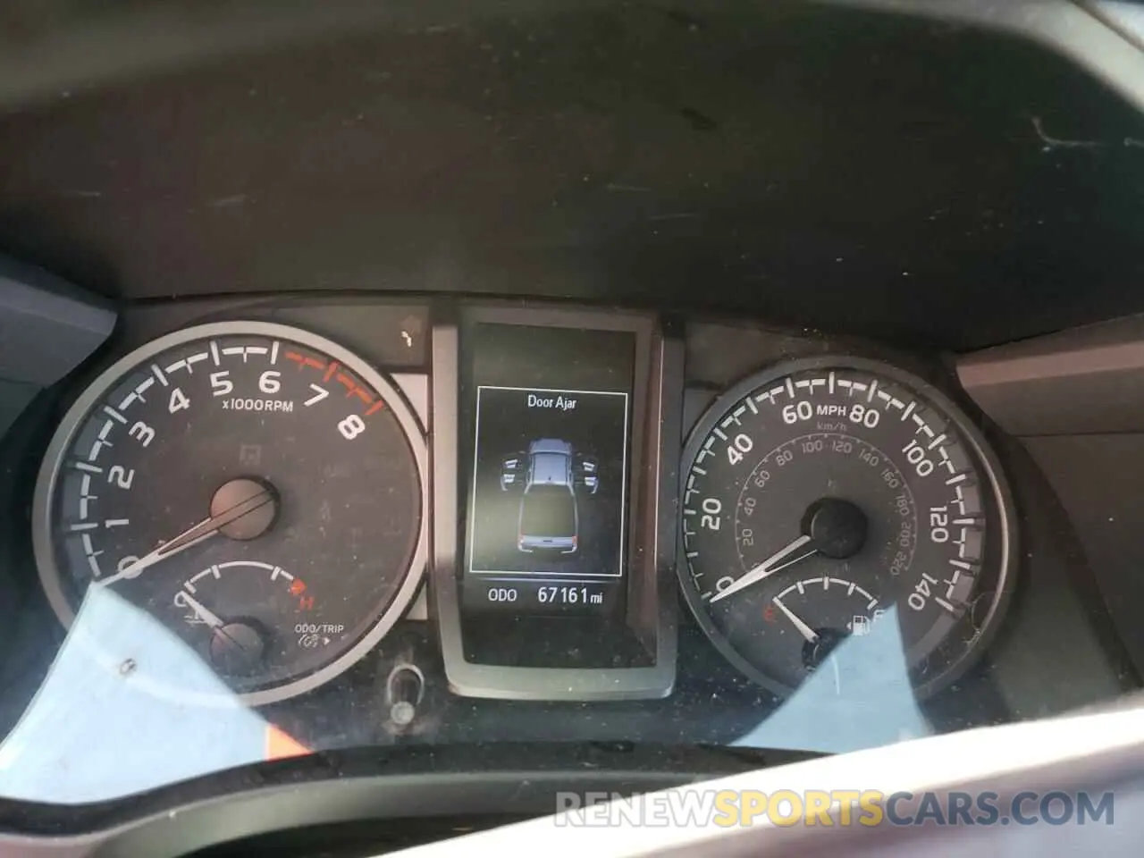 9 Photograph of a damaged car 3TMCZ5AN4NM470997 TOYOTA TACOMA 2022