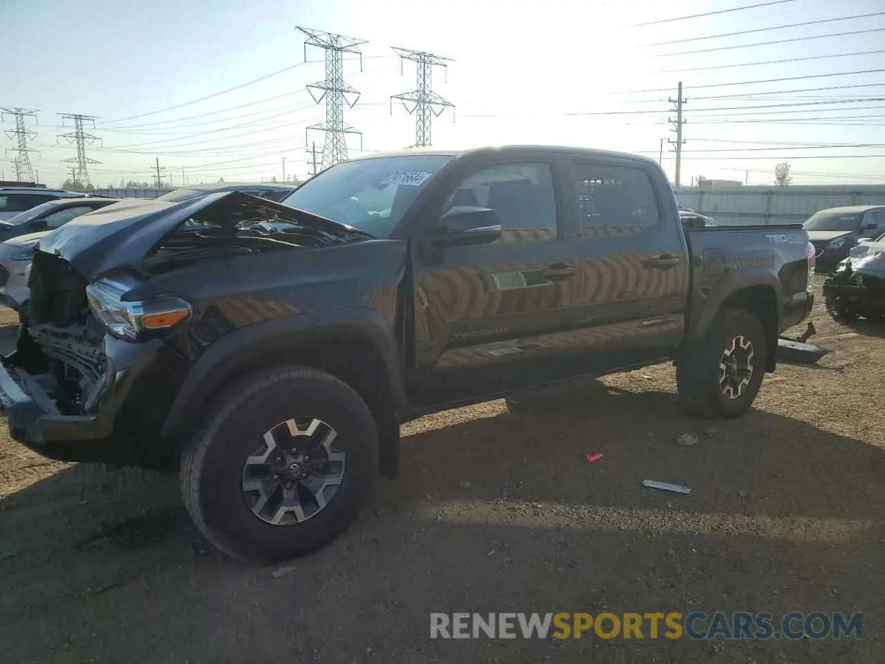 1 Photograph of a damaged car 3TMCZ5AN4NM478677 TOYOTA TACOMA 2022