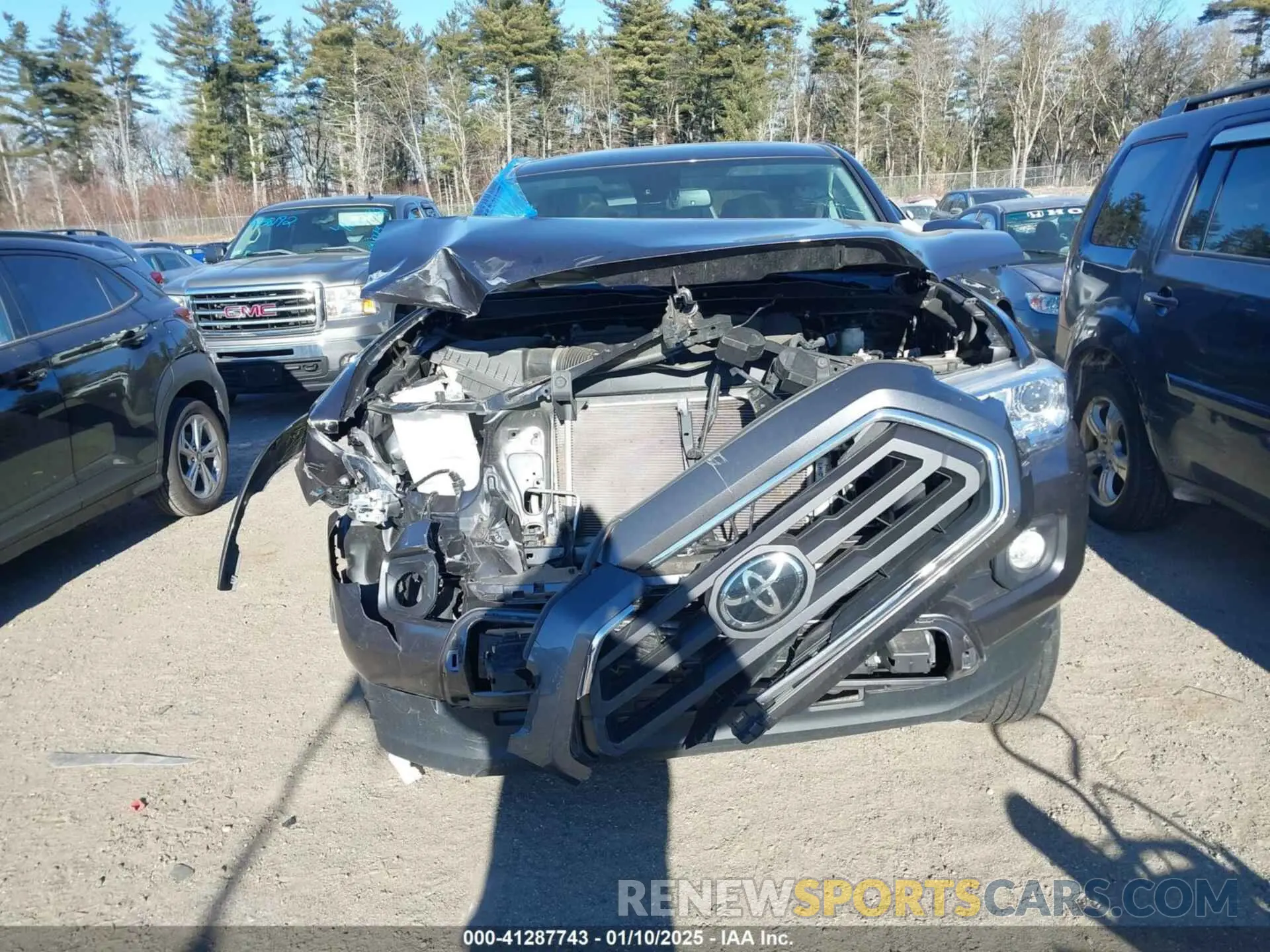 6 Photograph of a damaged car 3TMCZ5AN4NM480154 TOYOTA TACOMA 2022