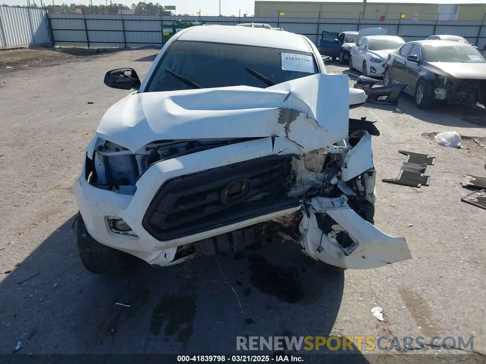 12 Photograph of a damaged car 3TMCZ5AN4NM488447 TOYOTA TACOMA 2022