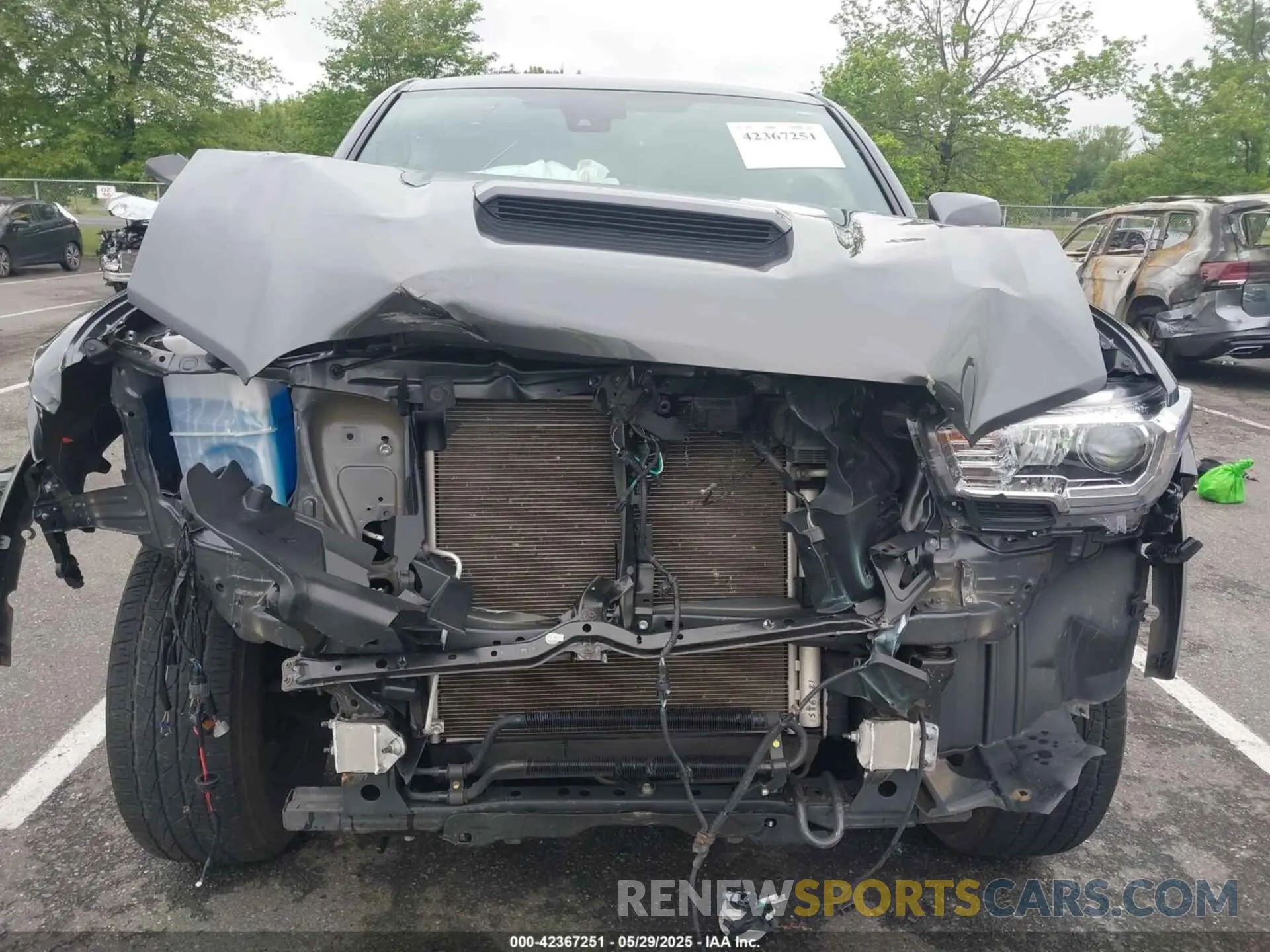 12 Photograph of a damaged car 3TMCZ5AN5NM458034 TOYOTA TACOMA 2022