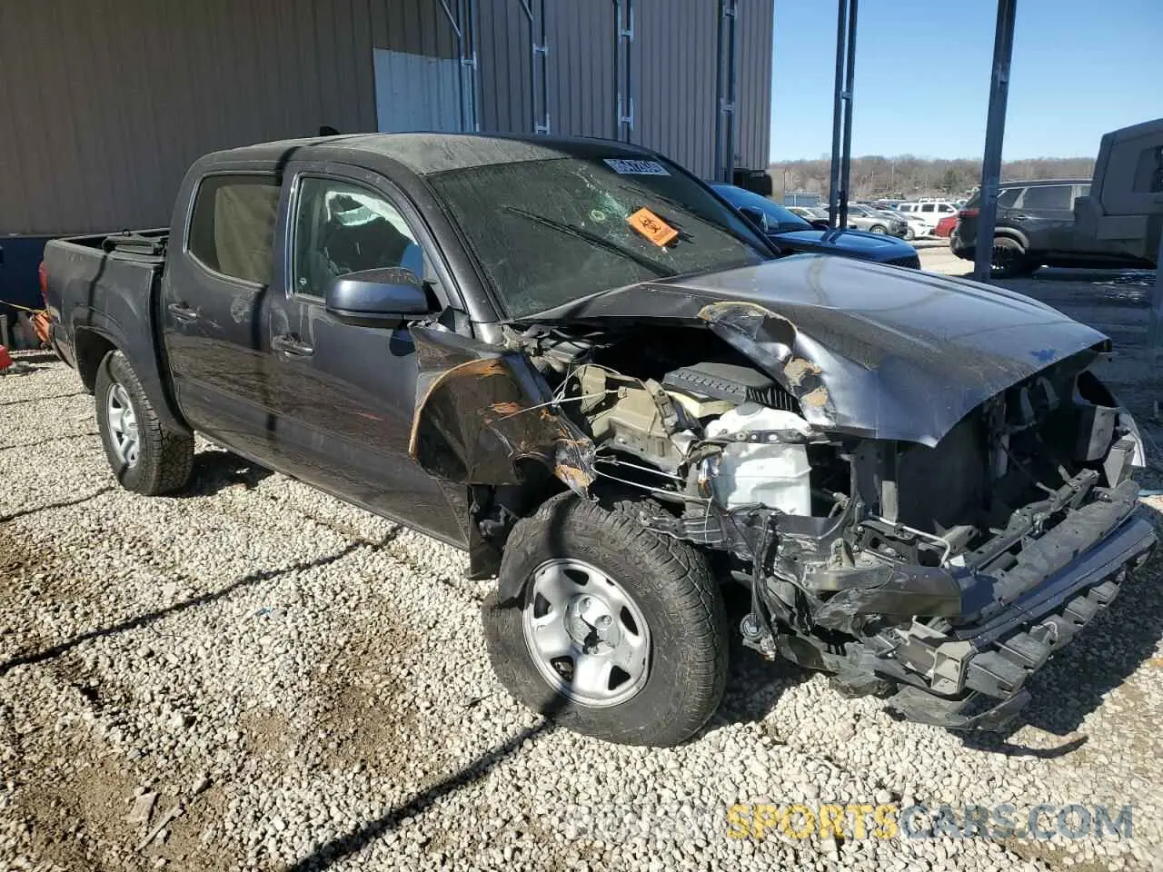 4 Photograph of a damaged car 3TMCZ5AN5NM469146 TOYOTA TACOMA 2022