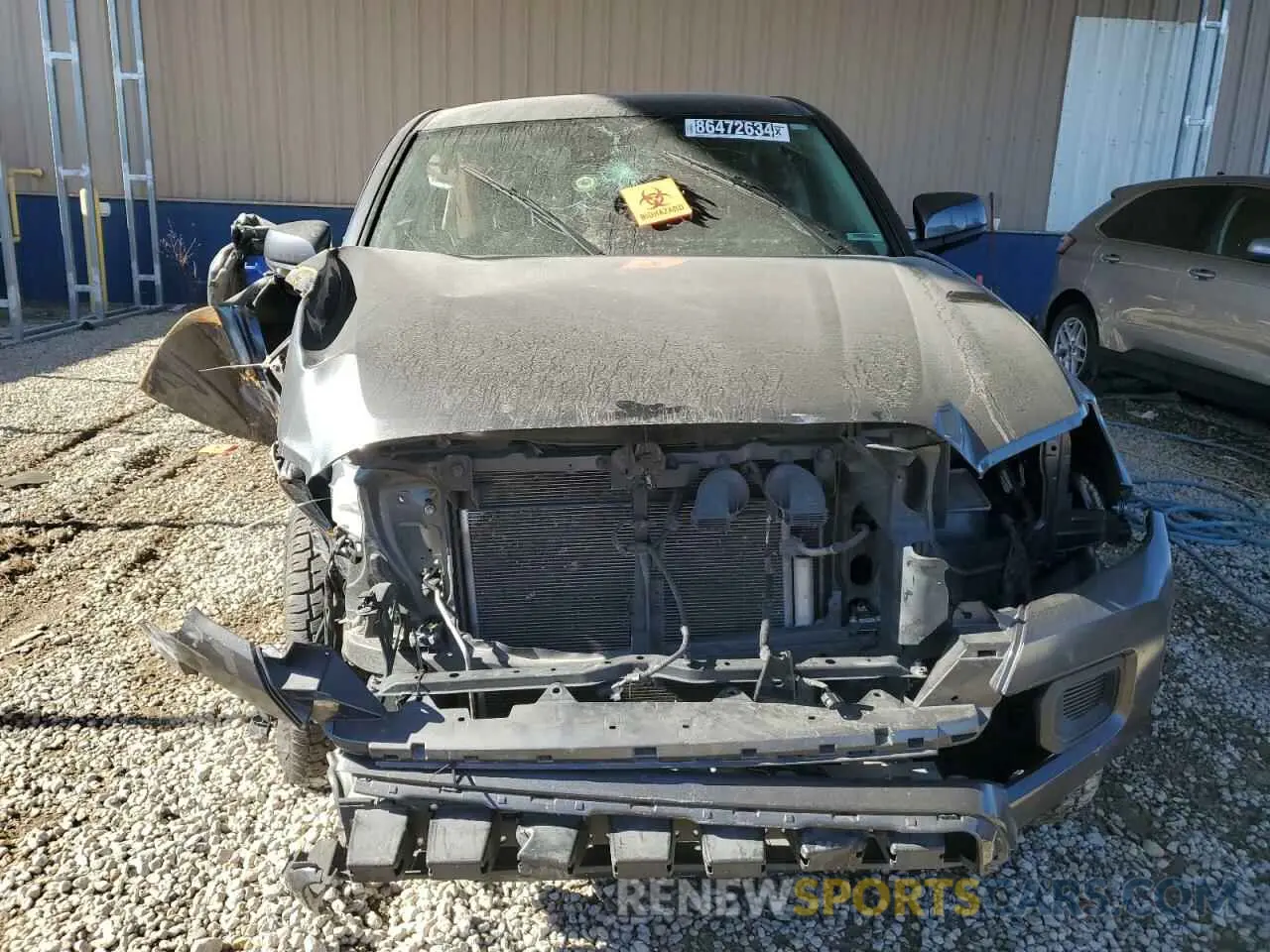 5 Photograph of a damaged car 3TMCZ5AN5NM469146 TOYOTA TACOMA 2022