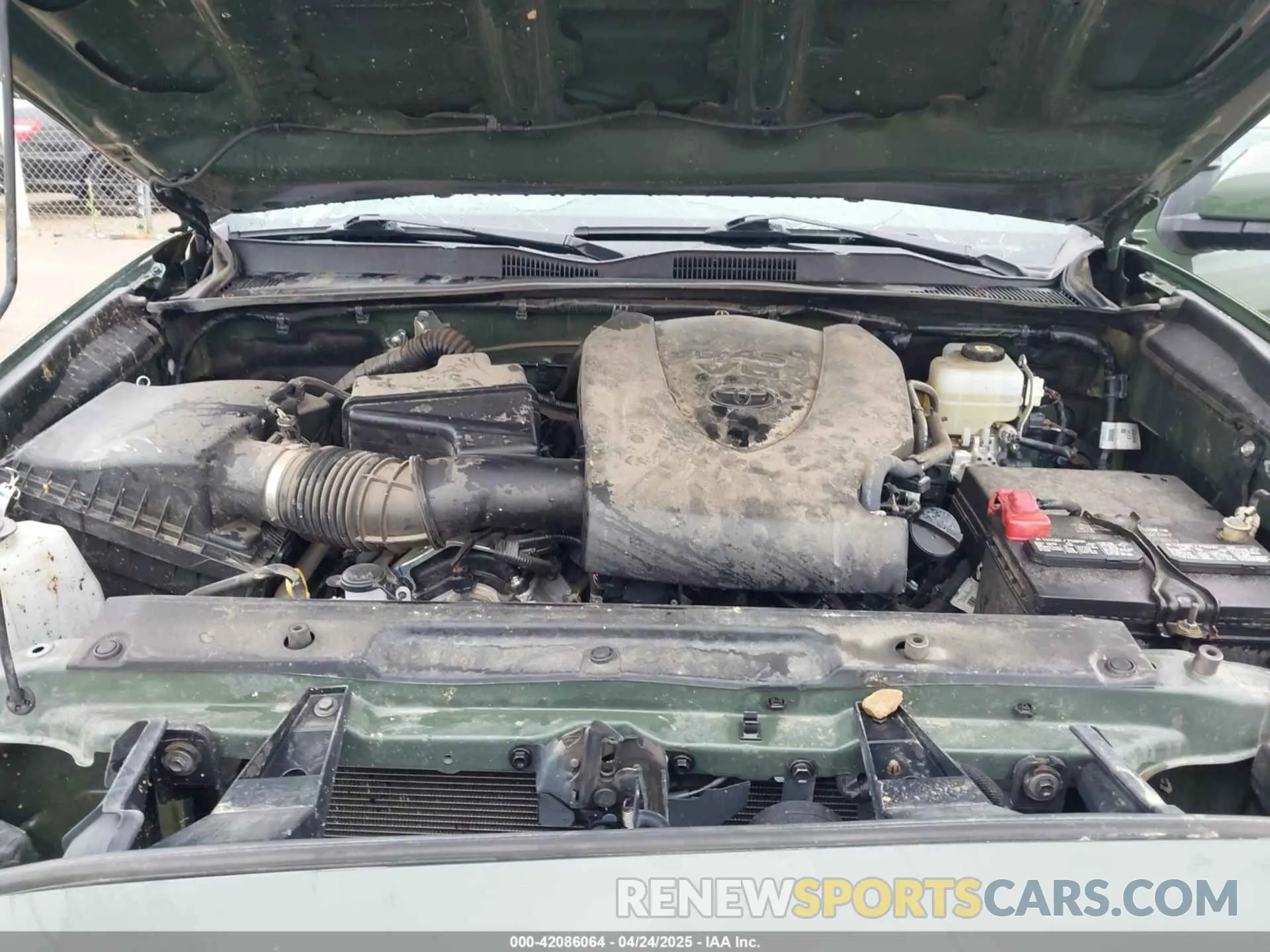 10 Photograph of a damaged car 3TMCZ5AN5NM477070 TOYOTA TACOMA 2022