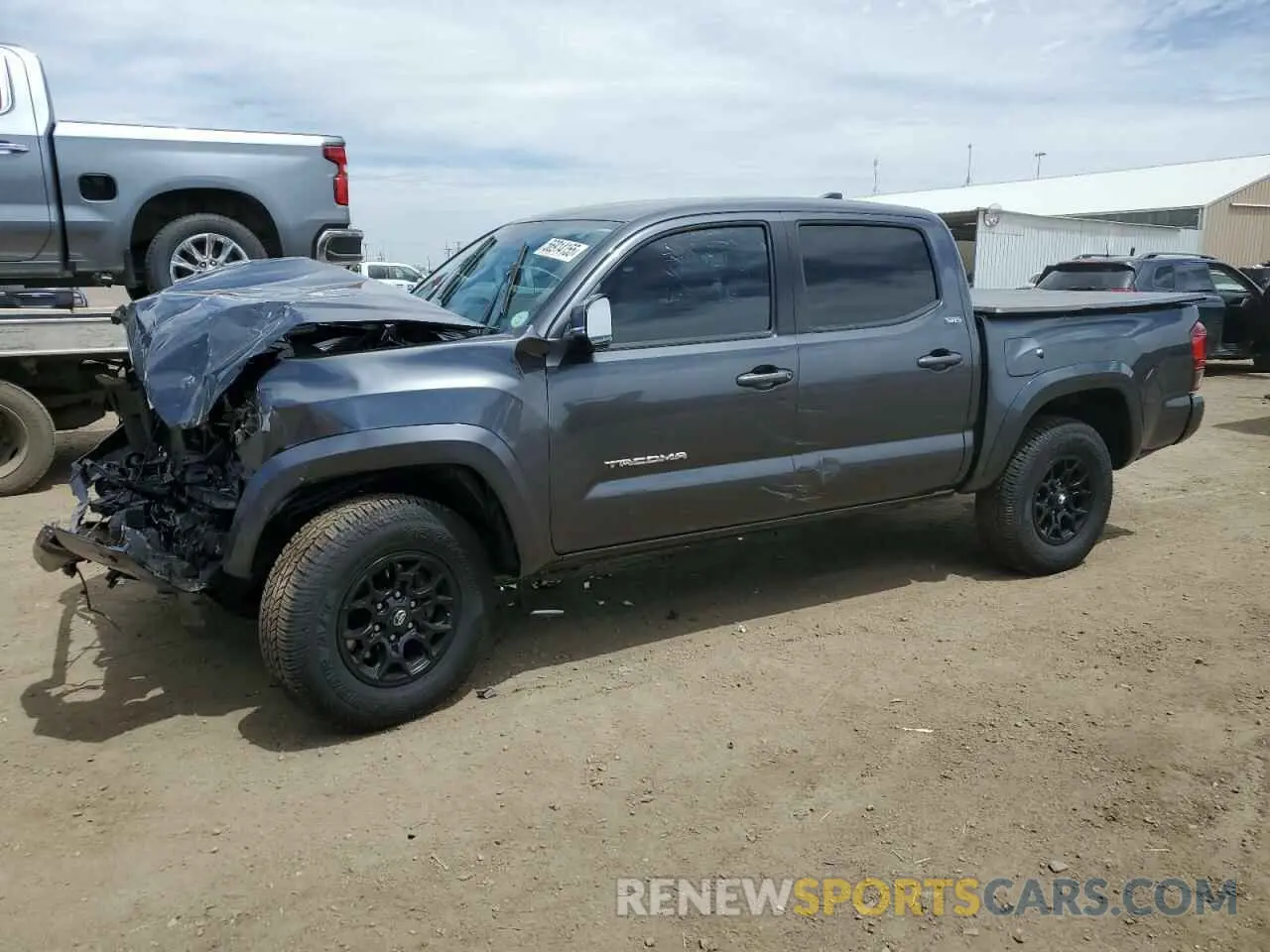 1 Photograph of a damaged car 3TMCZ5AN5NM477747 TOYOTA TACOMA 2022