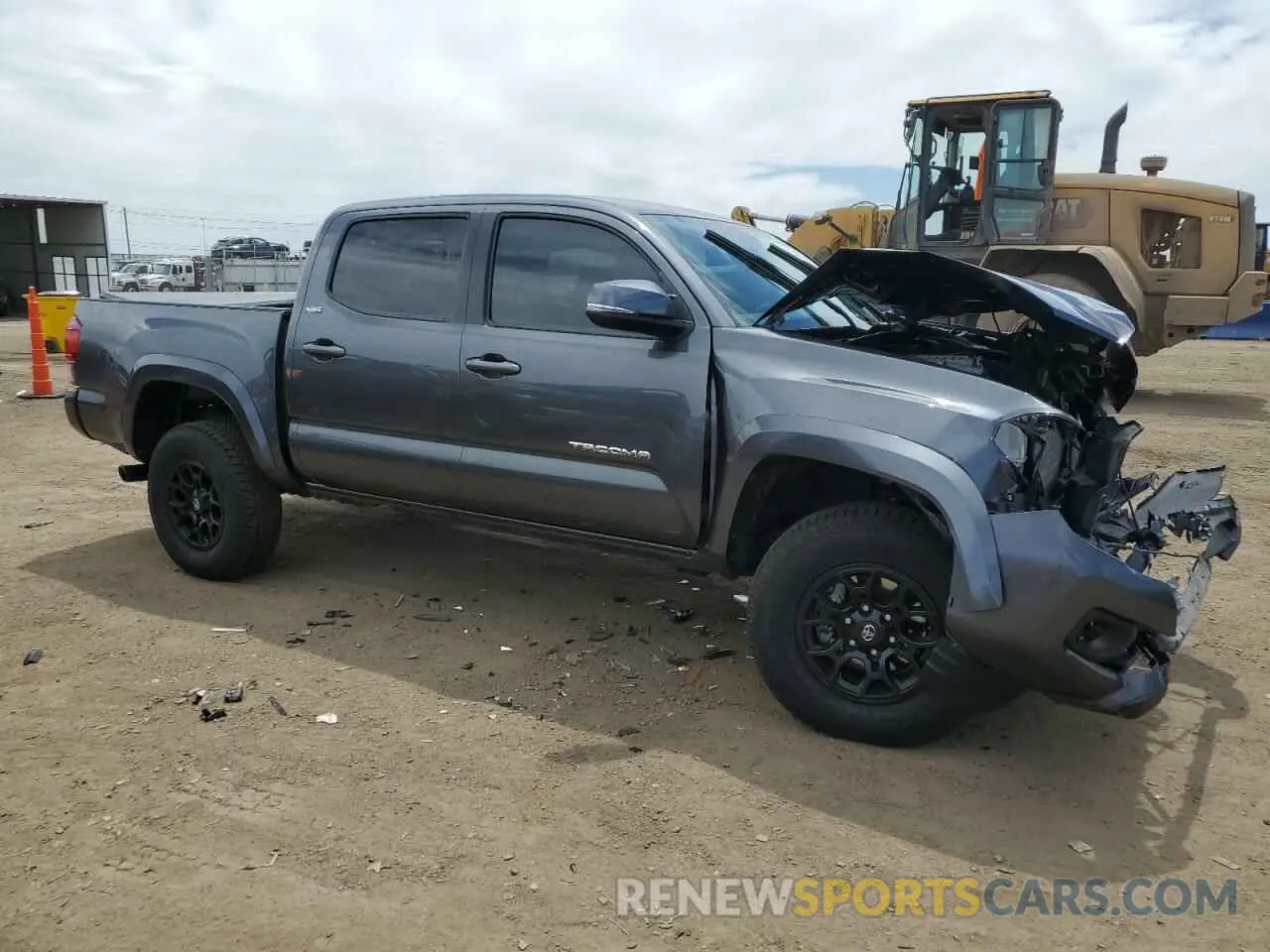 4 Photograph of a damaged car 3TMCZ5AN5NM477747 TOYOTA TACOMA 2022