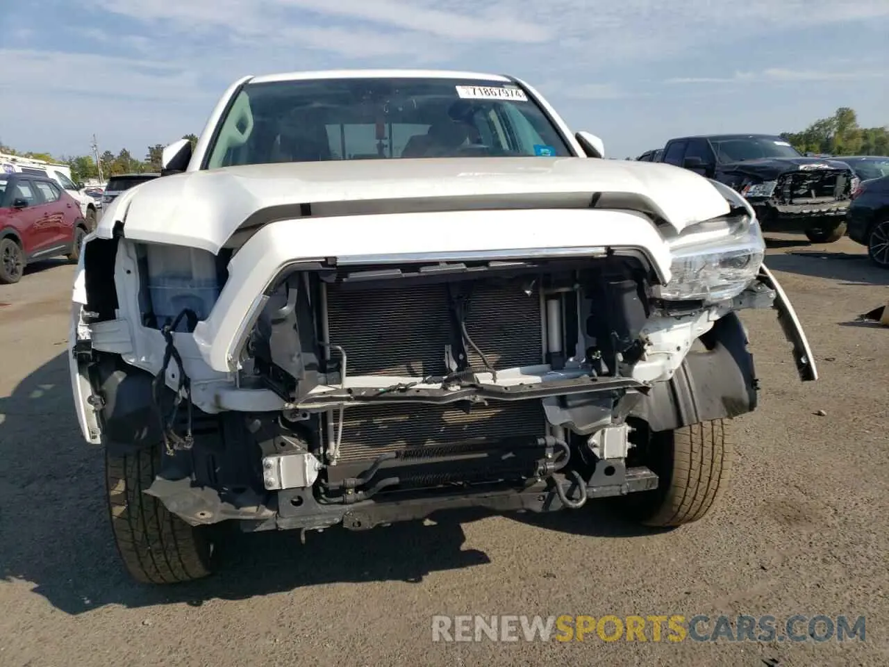 5 Photograph of a damaged car 3TMCZ5AN5NM479952 TOYOTA TACOMA 2022
