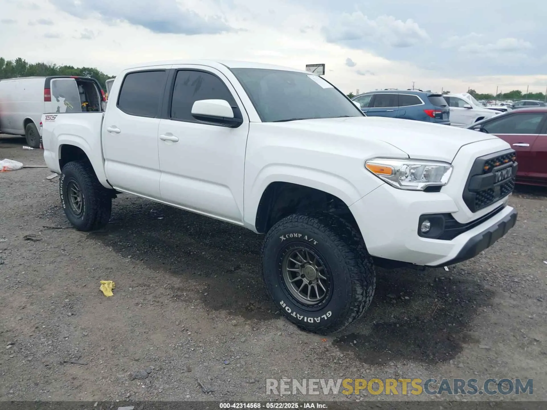 1 Photograph of a damaged car 3TMCZ5AN5NM506230 TOYOTA TACOMA 2022