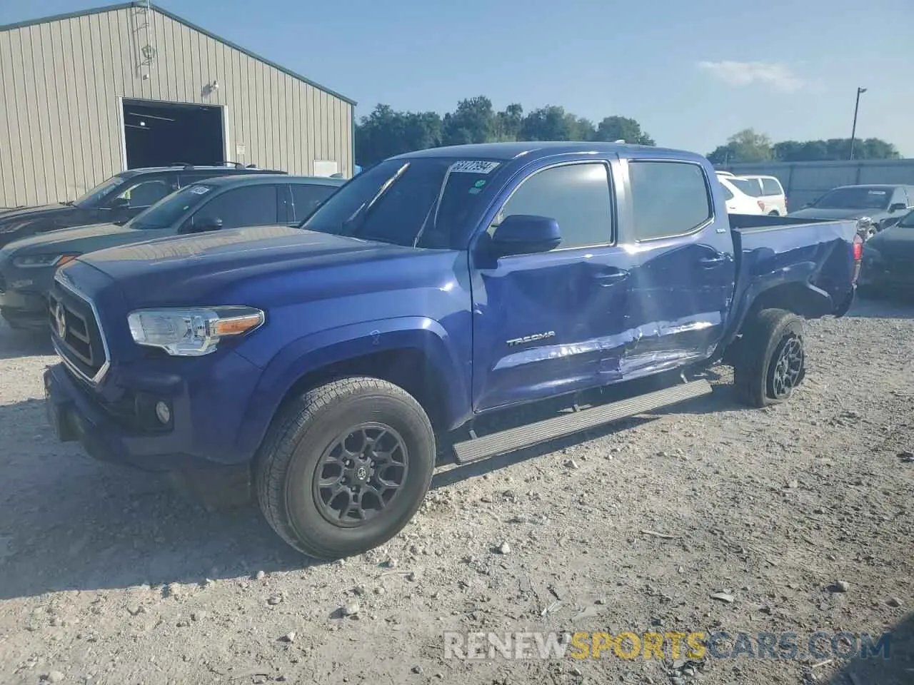1 Photograph of a damaged car 3TMCZ5AN5NM518572 TOYOTA TACOMA 2022