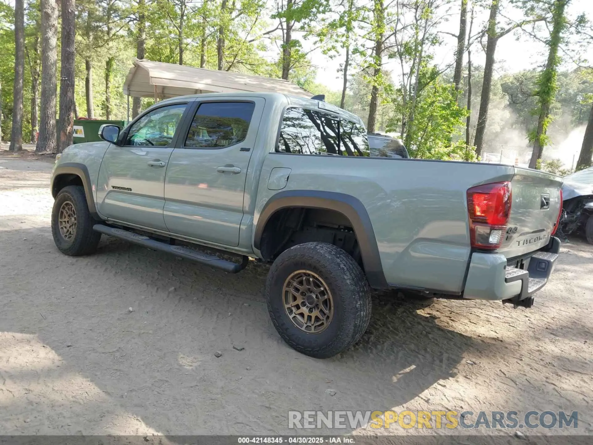 3 Photograph of a damaged car 3TMCZ5AN5NM518961 TOYOTA TACOMA 2022