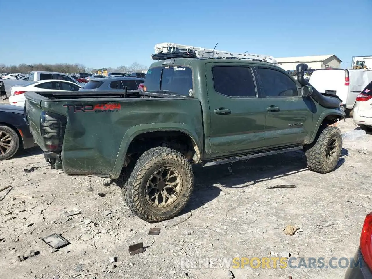 3 Photograph of a damaged car 3TMCZ5AN6NM474534 TOYOTA TACOMA 2022