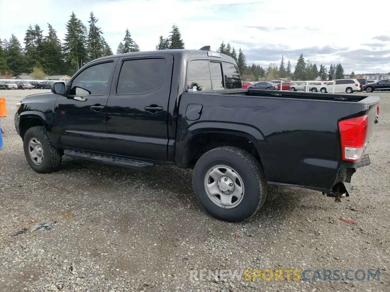 2 Photograph of a damaged car 3TMCZ5AN6NM481595 TOYOTA TACOMA 2022