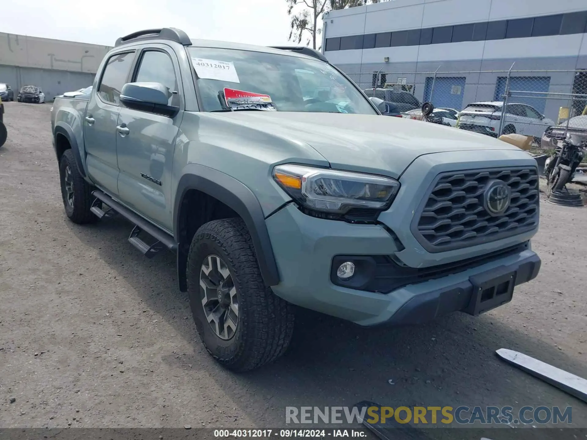1 Photograph of a damaged car 3TMCZ5AN6NM506947 TOYOTA TACOMA 2022