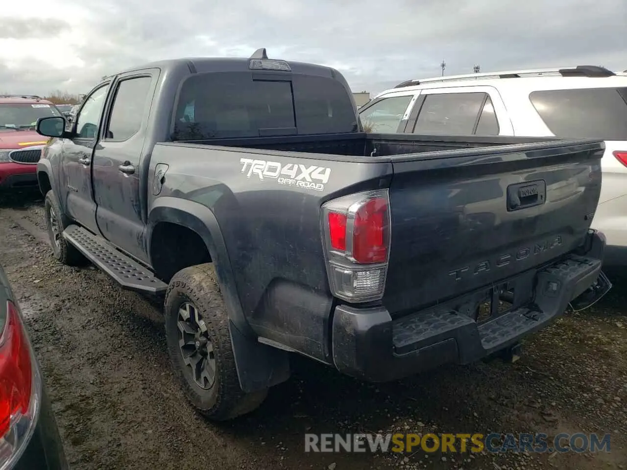 2 Photograph of a damaged car 3TMCZ5AN6NM520492 TOYOTA TACOMA 2022