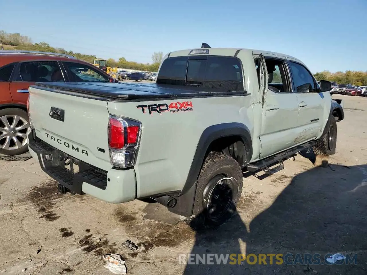 3 Photograph of a damaged car 3TMCZ5AN7NM491746 TOYOTA TACOMA 2022