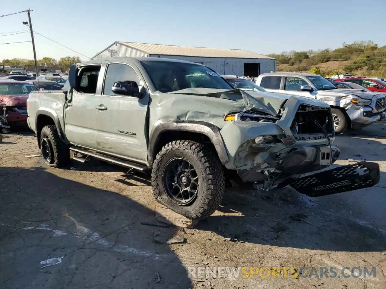 4 Photograph of a damaged car 3TMCZ5AN7NM491746 TOYOTA TACOMA 2022