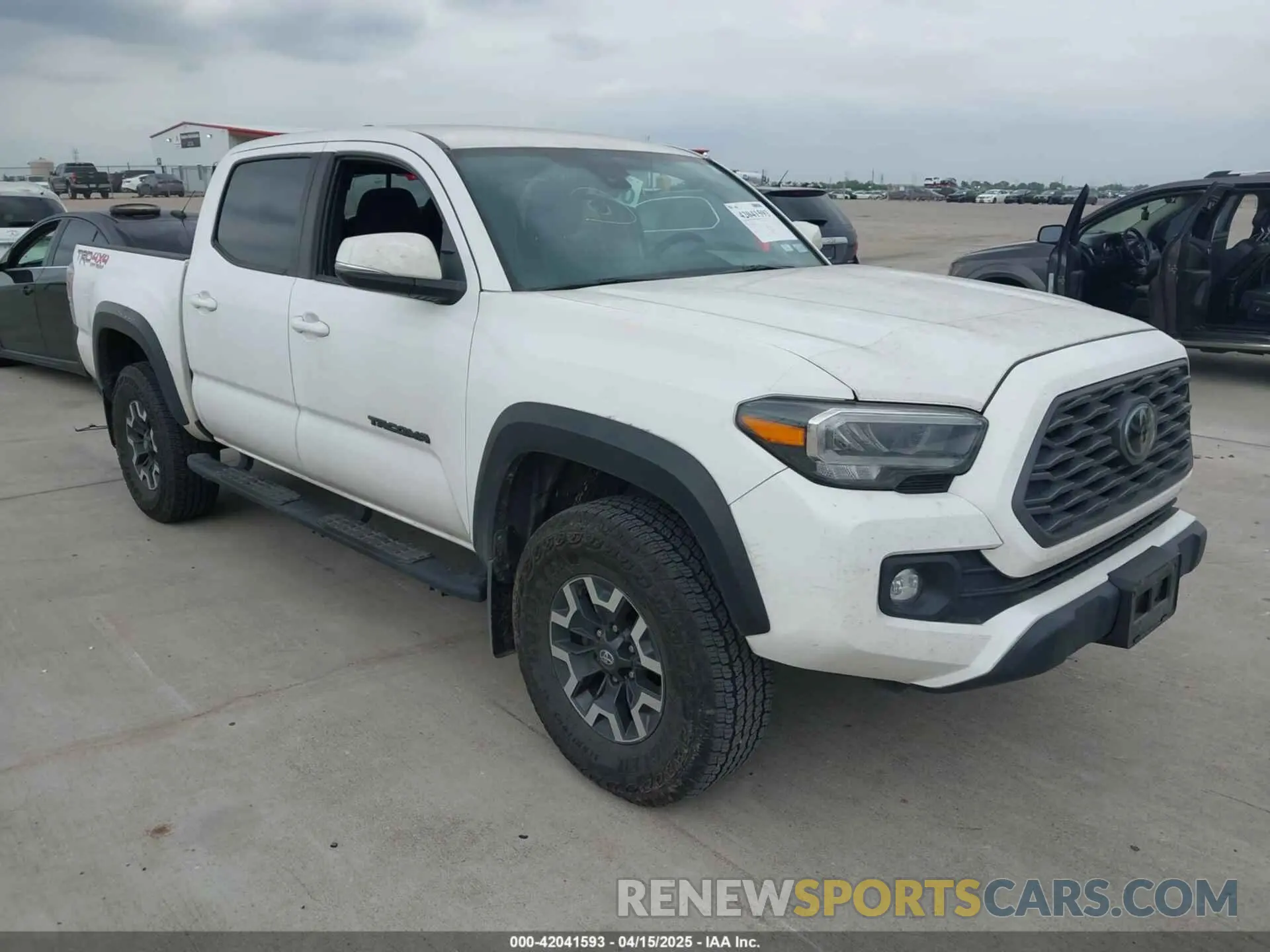 1 Photograph of a damaged car 3TMCZ5AN7NM493268 TOYOTA TACOMA 2022