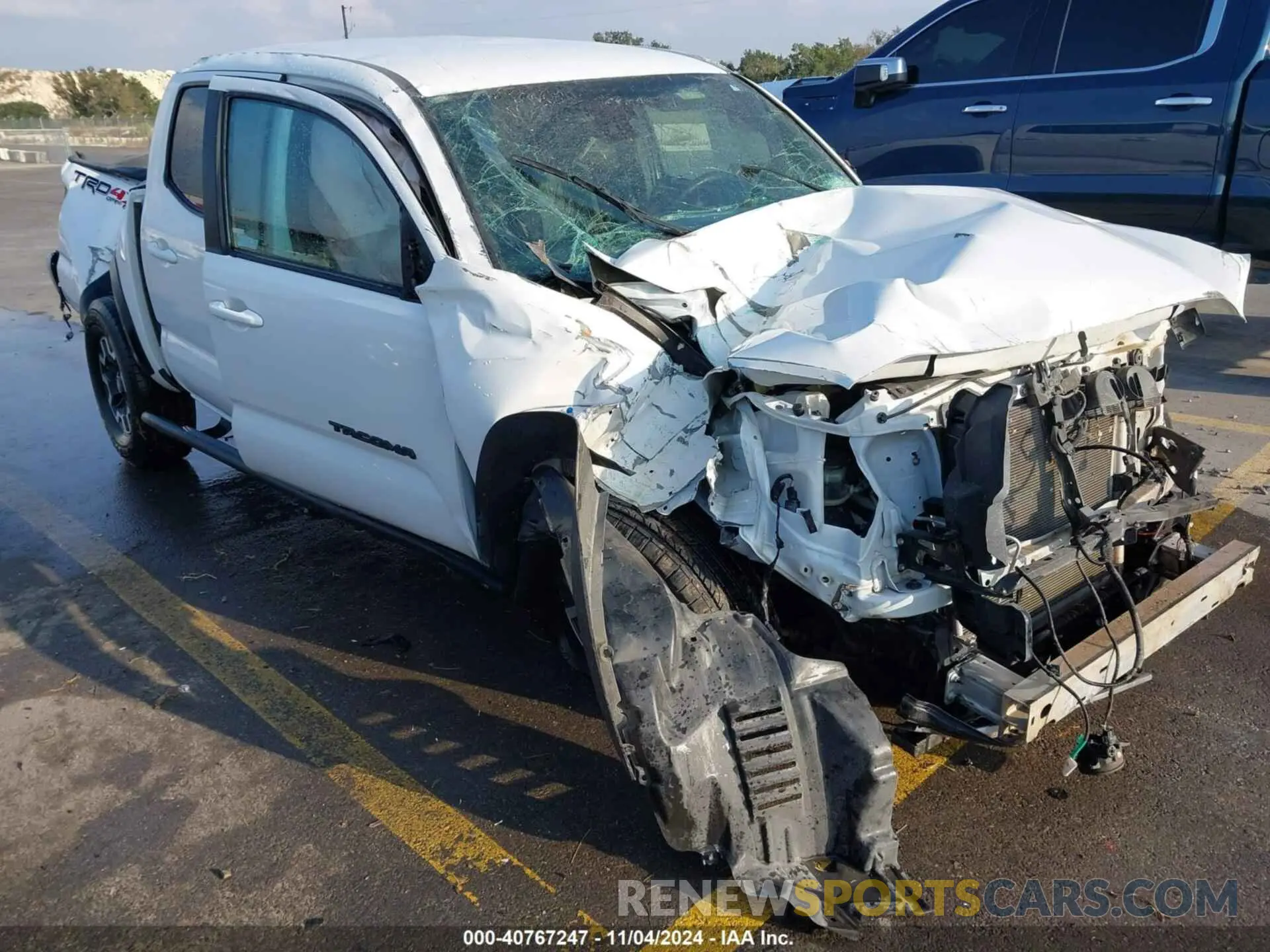 1 Photograph of a damaged car 3TMCZ5AN7NM497093 TOYOTA TACOMA 2022