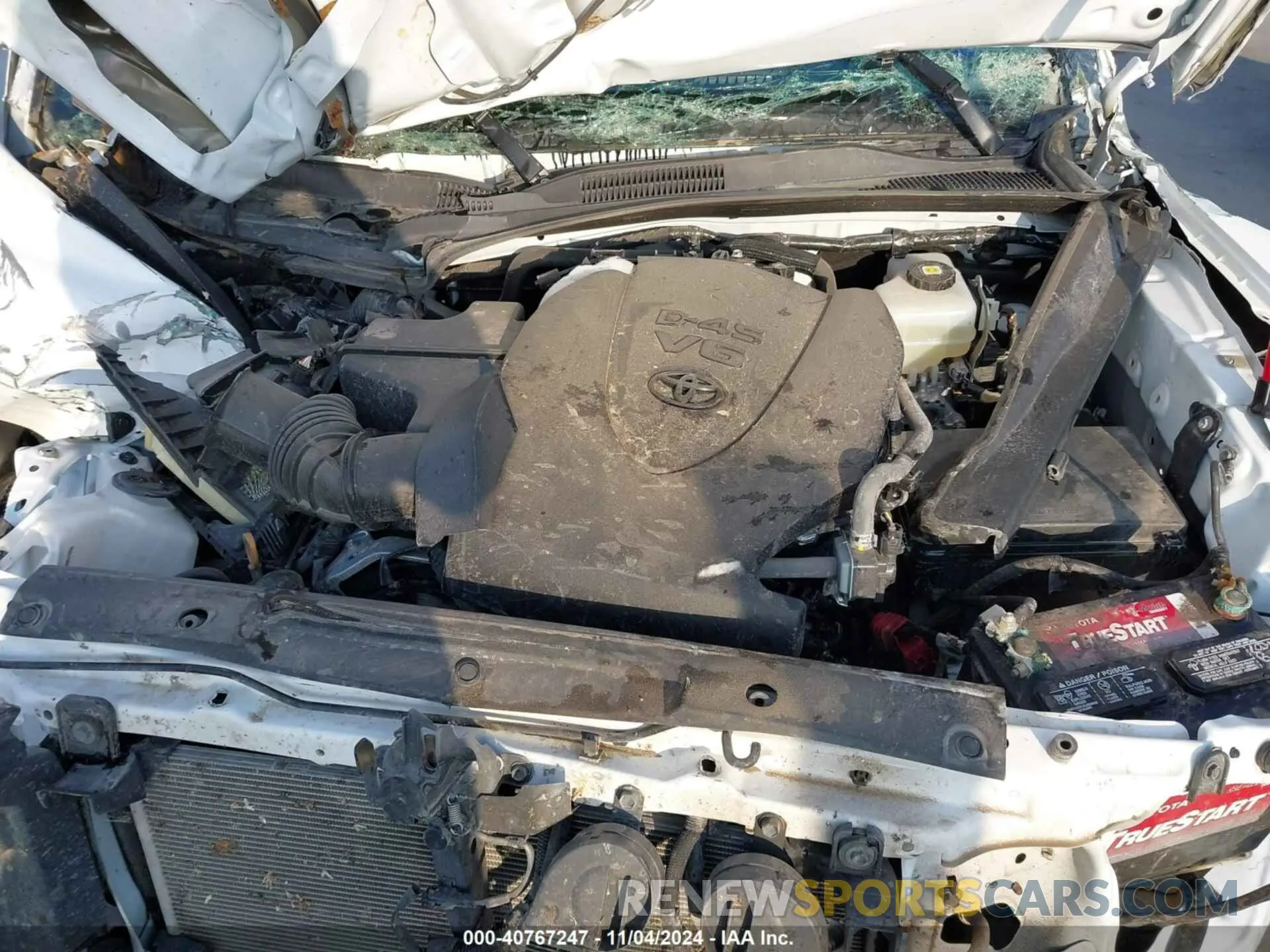 10 Photograph of a damaged car 3TMCZ5AN7NM497093 TOYOTA TACOMA 2022