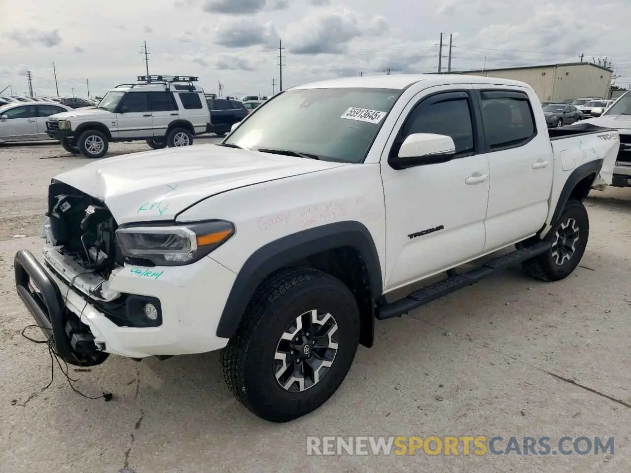 1 Photograph of a damaged car 3TMCZ5AN7NM499913 TOYOTA TACOMA 2022