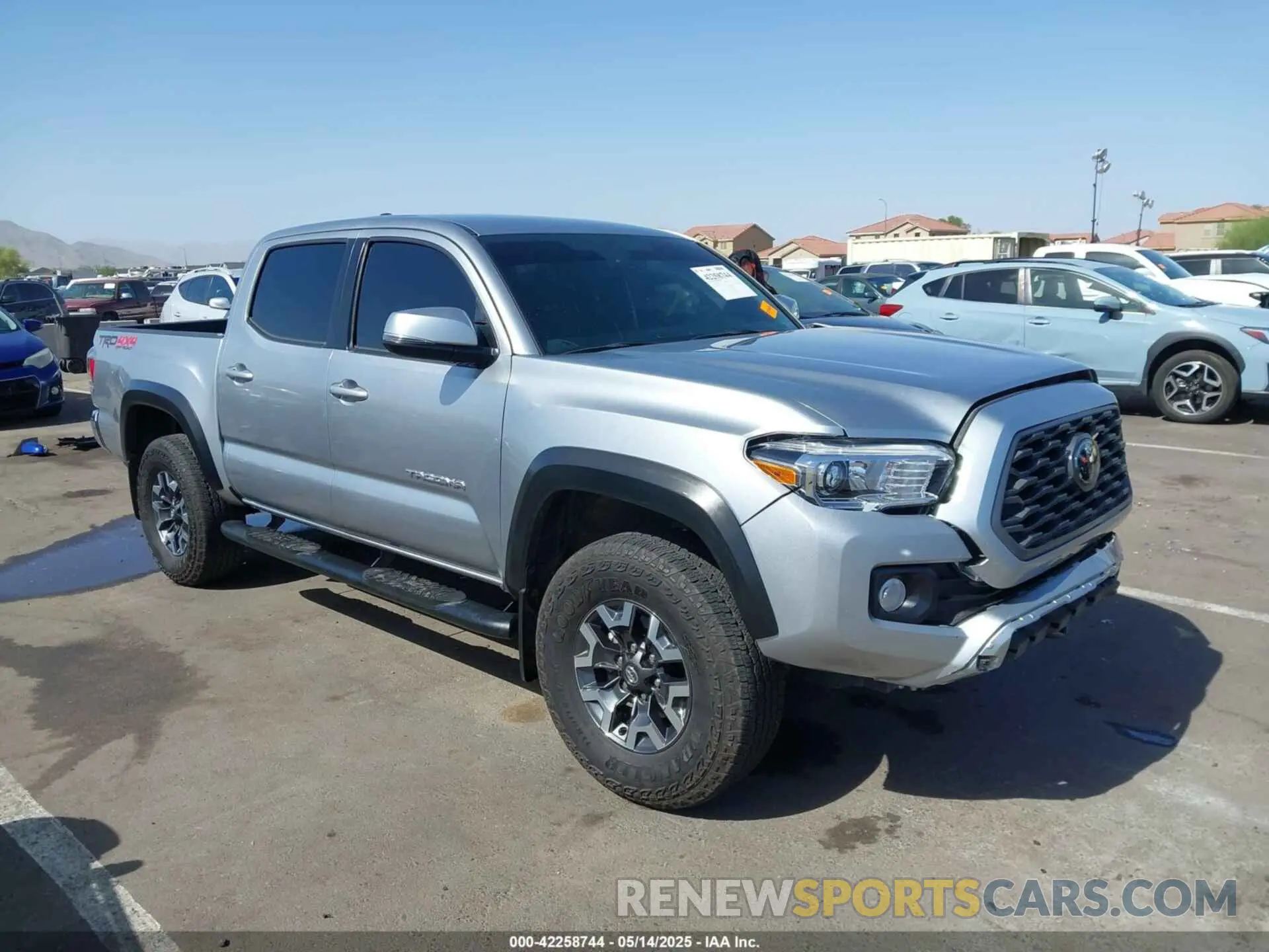 1 Photograph of a damaged car 3TMCZ5AN7NM515446 TOYOTA TACOMA 2022