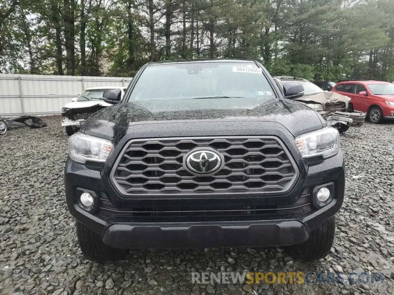 5 Photograph of a damaged car 3TMCZ5AN7NM516533 TOYOTA TACOMA 2022
