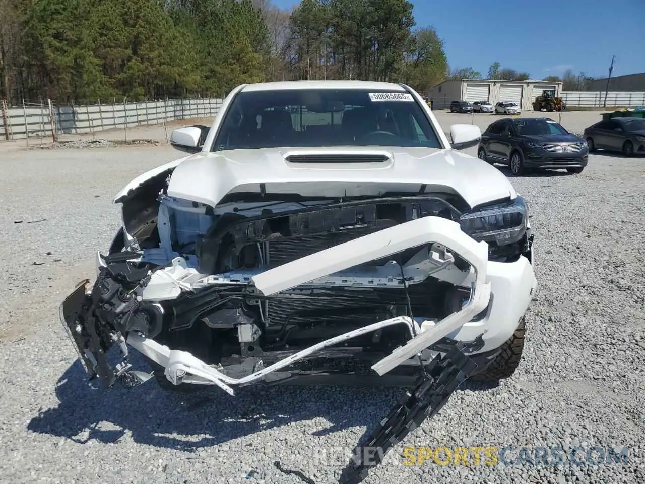 5 Photograph of a damaged car 3TMCZ5AN7NM518590 TOYOTA TACOMA 2022