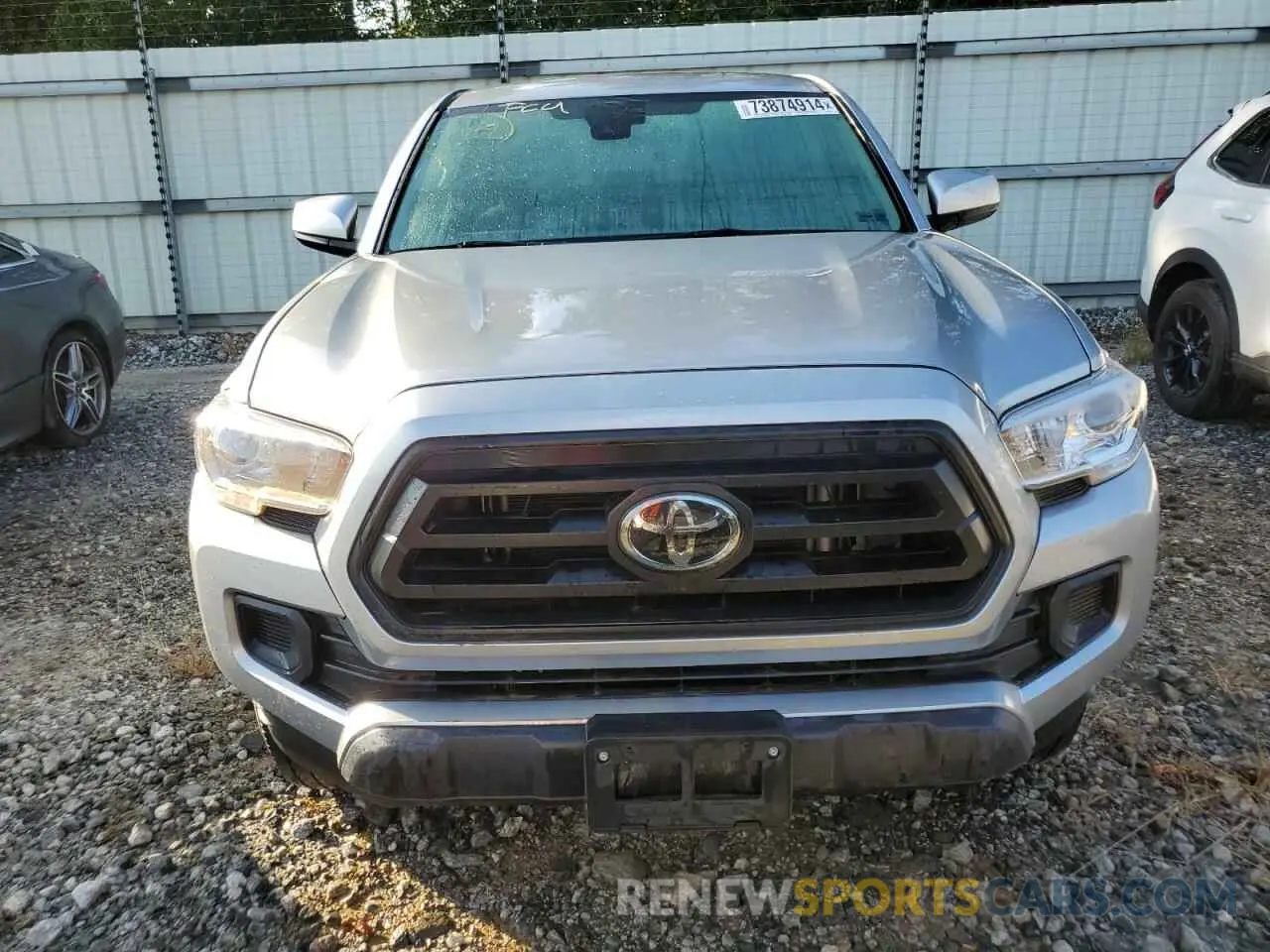 5 Photograph of a damaged car 3TMCZ5AN7NM520159 TOYOTA TACOMA 2022