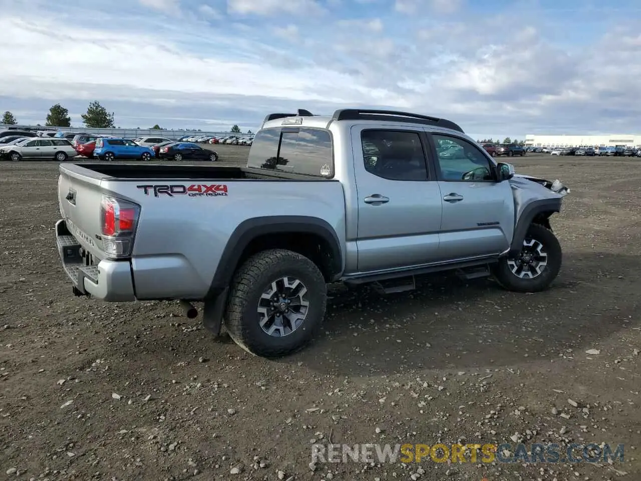 3 Photograph of a damaged car 3TMCZ5AN8NM458271 TOYOTA TACOMA 2022