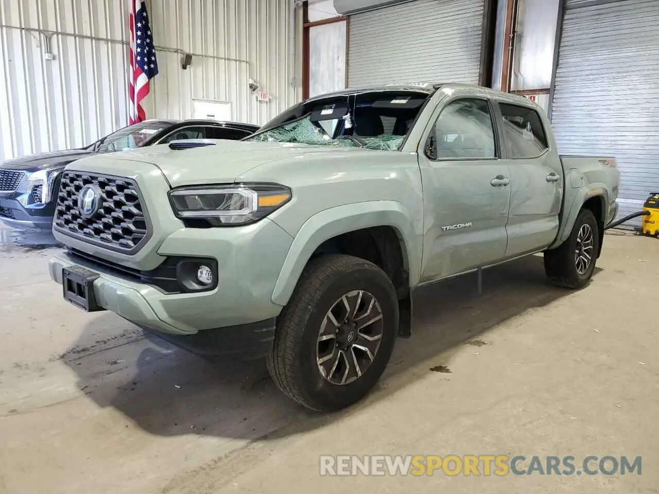 1 Photograph of a damaged car 3TMCZ5AN8NM470405 TOYOTA TACOMA 2022