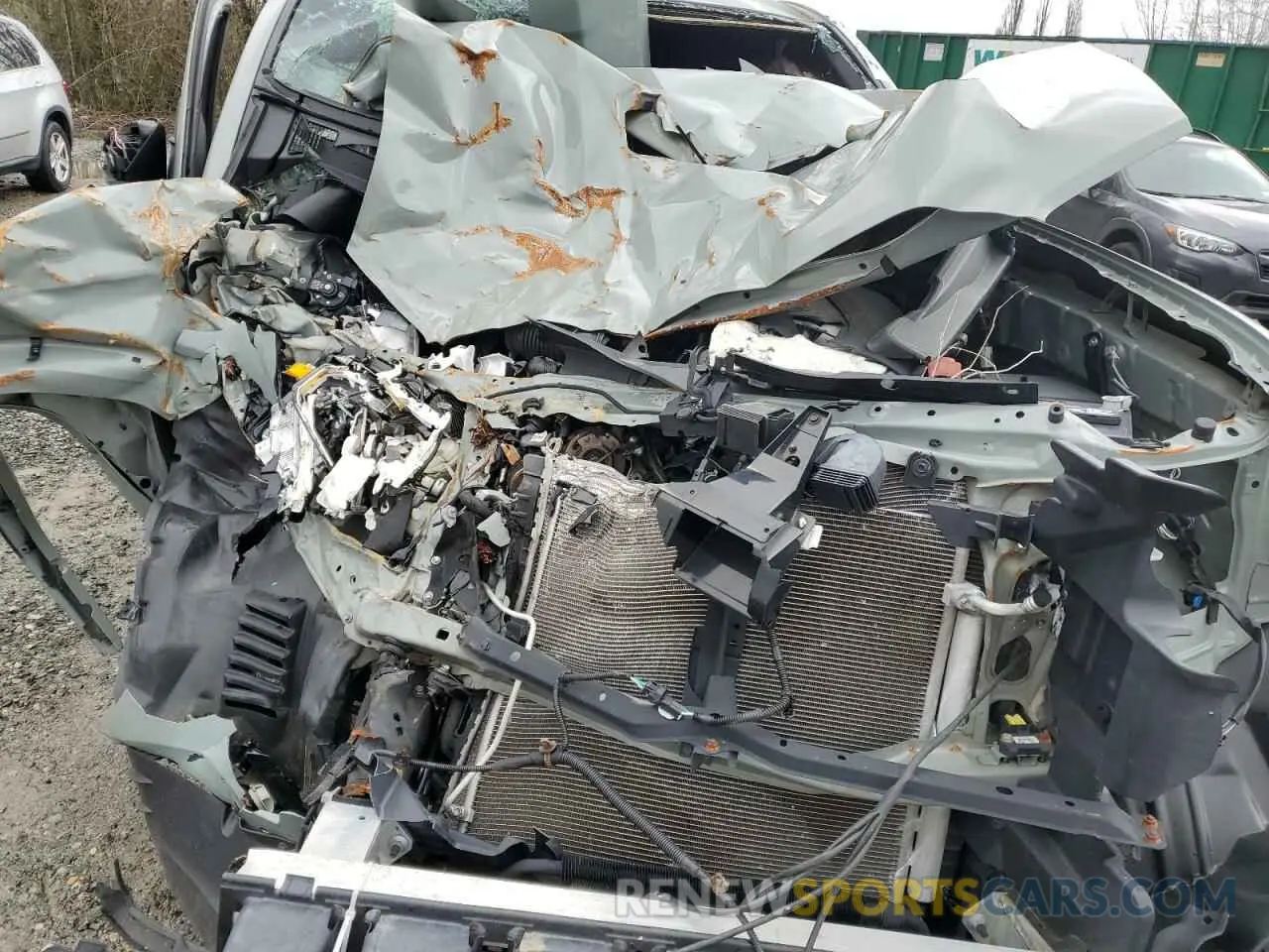 11 Photograph of a damaged car 3TMCZ5AN8NM488399 TOYOTA TACOMA 2022