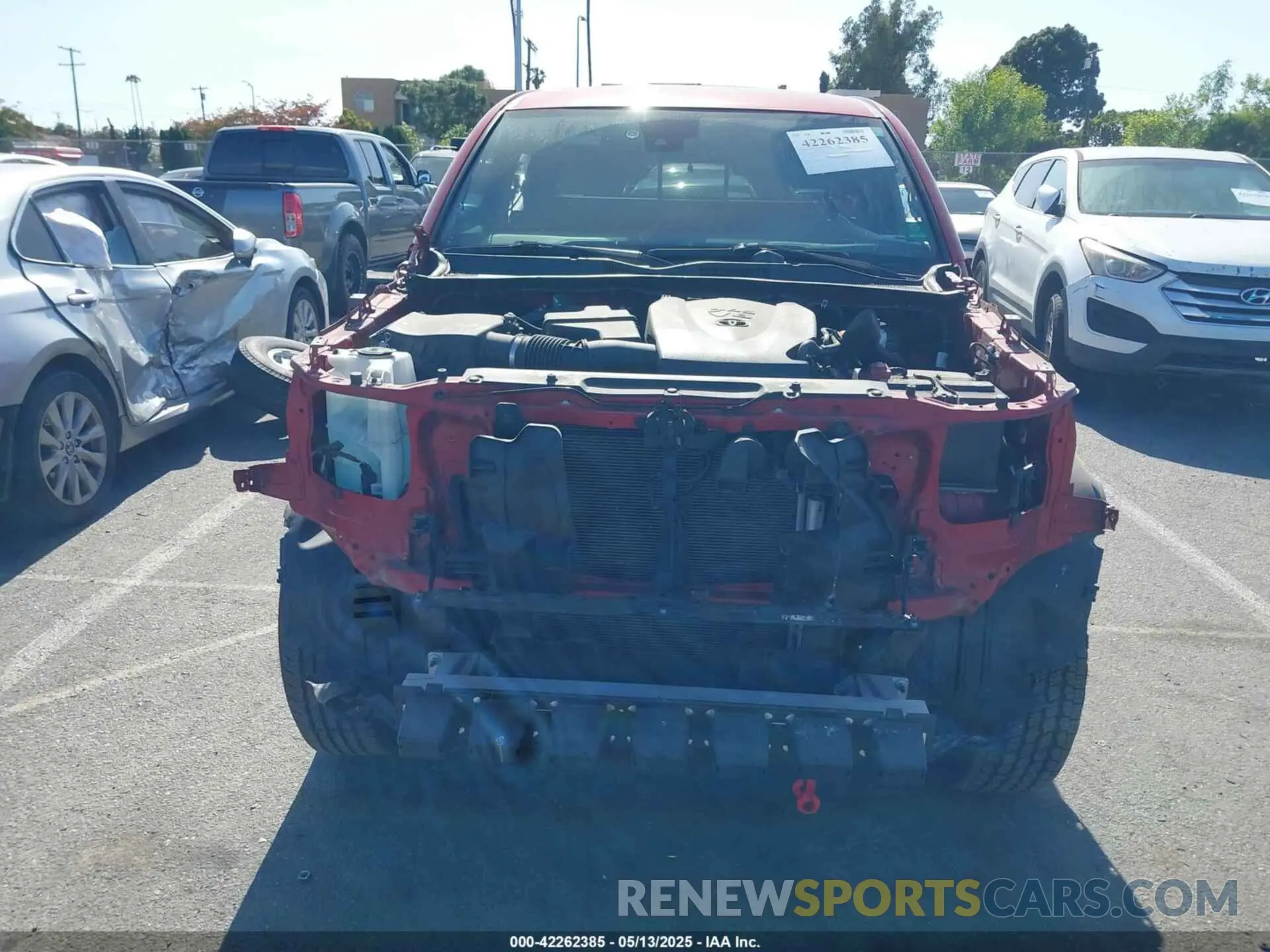 11 Photograph of a damaged car 3TMCZ5AN8NM493053 TOYOTA TACOMA 2022