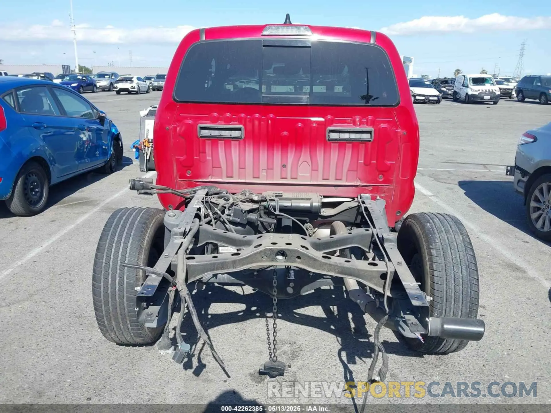 15 Photograph of a damaged car 3TMCZ5AN8NM493053 TOYOTA TACOMA 2022