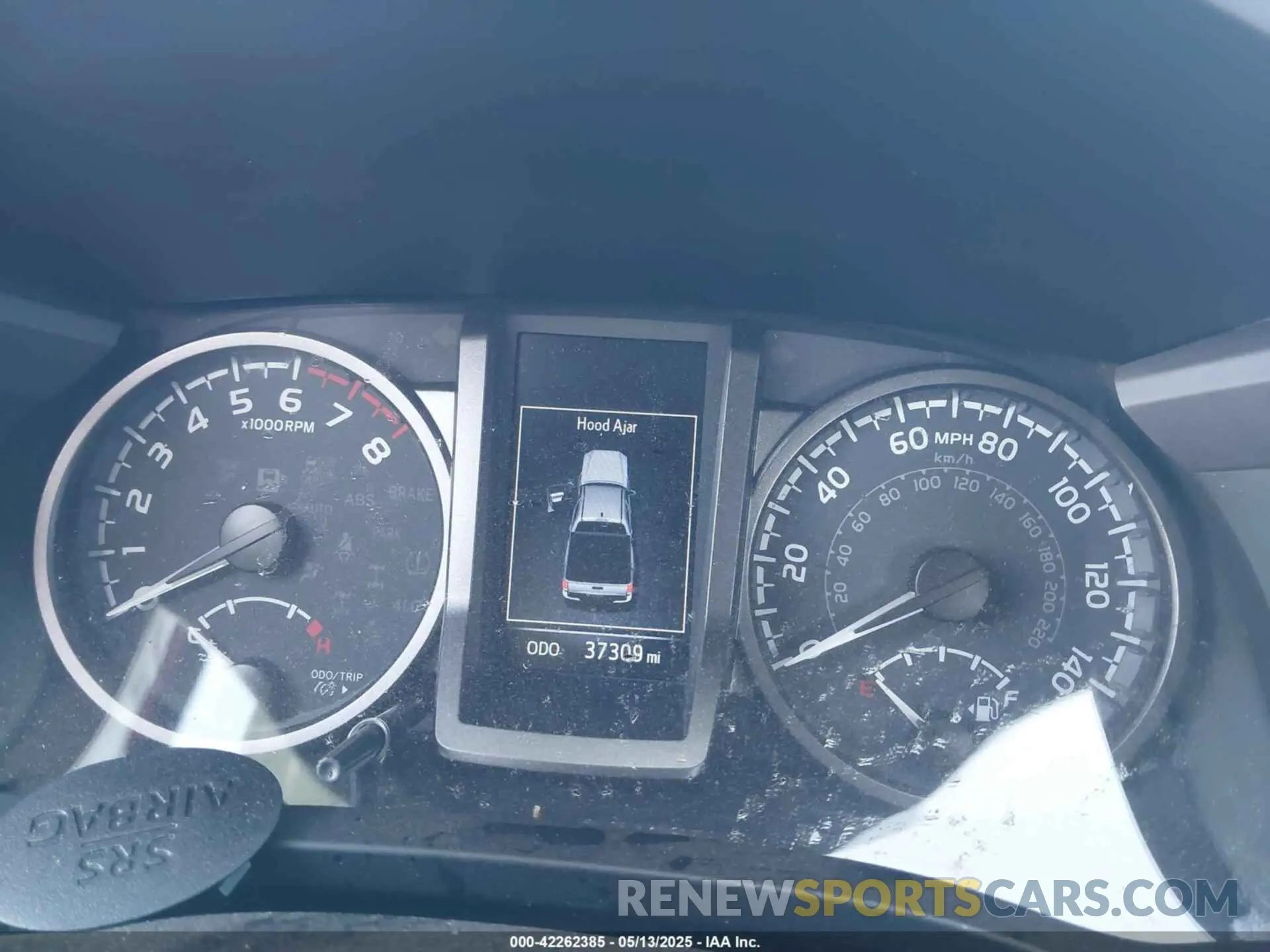 7 Photograph of a damaged car 3TMCZ5AN8NM493053 TOYOTA TACOMA 2022