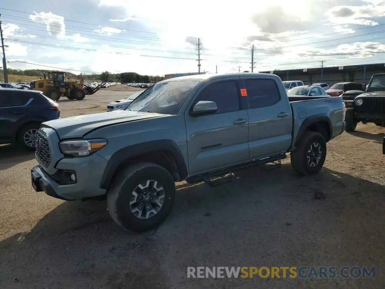 1 Photograph of a damaged car 3TMCZ5AN8NM498978 TOYOTA TACOMA 2022