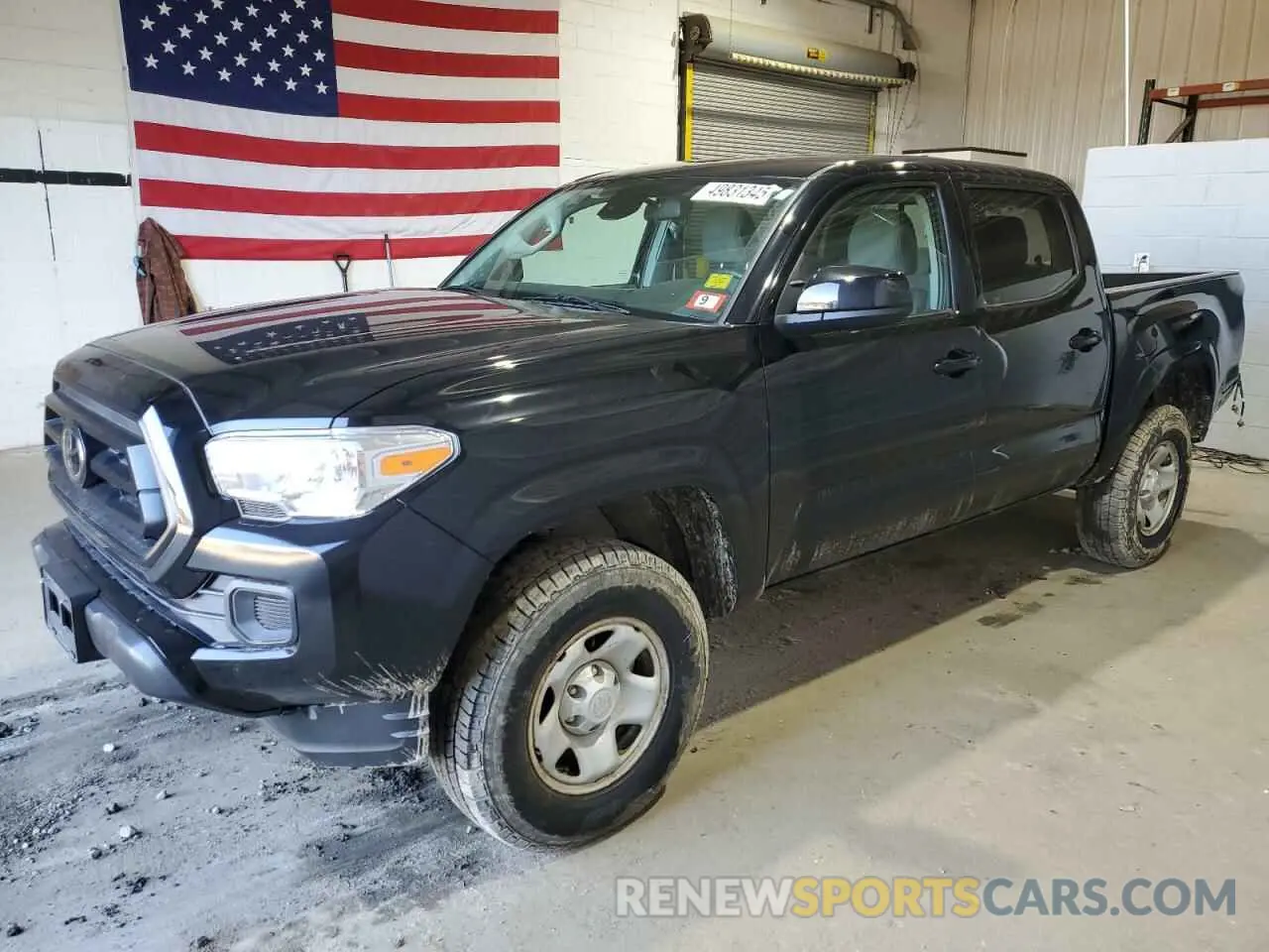 1 Photograph of a damaged car 3TMCZ5AN8NM501197 TOYOTA TACOMA 2022