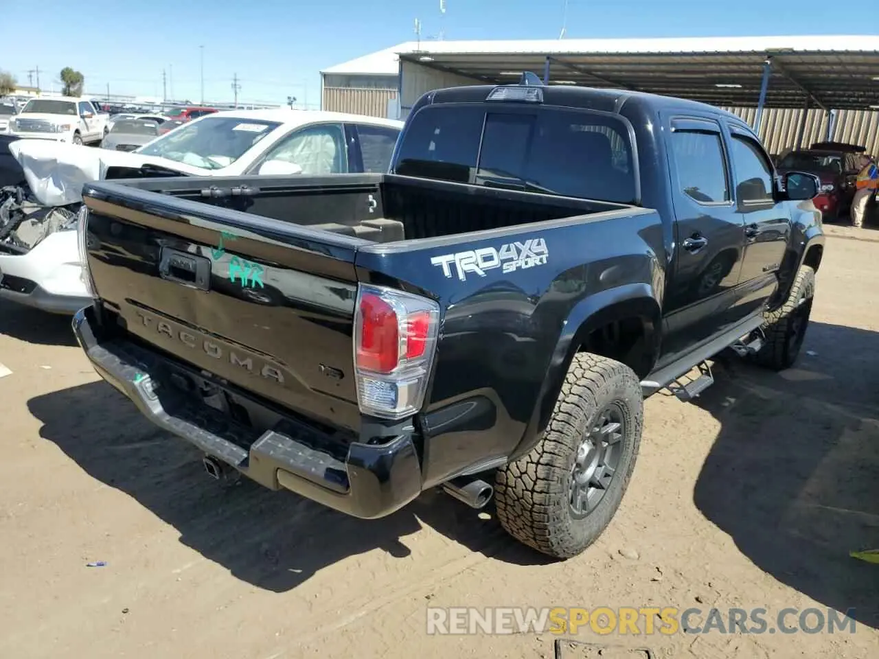 3 Photograph of a damaged car 3TMCZ5AN8NM505587 TOYOTA TACOMA 2022