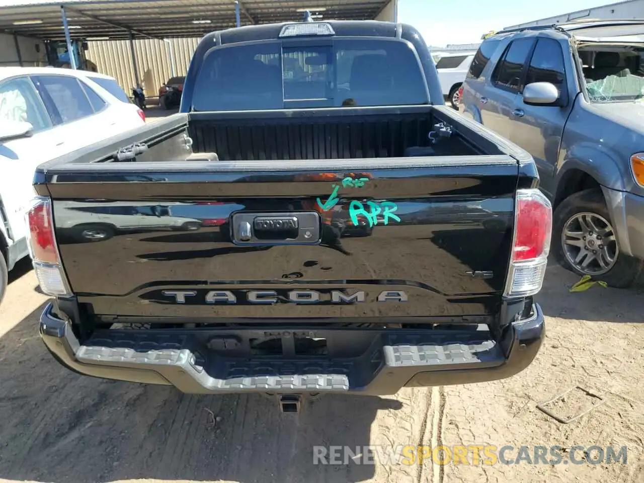 6 Photograph of a damaged car 3TMCZ5AN8NM505587 TOYOTA TACOMA 2022