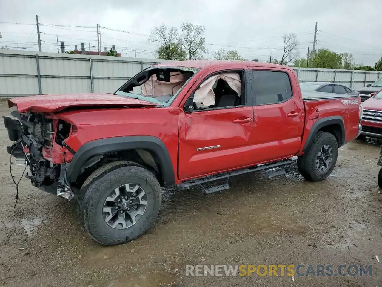 1 Photograph of a damaged car 3TMCZ5AN8NM508473 TOYOTA TACOMA 2022
