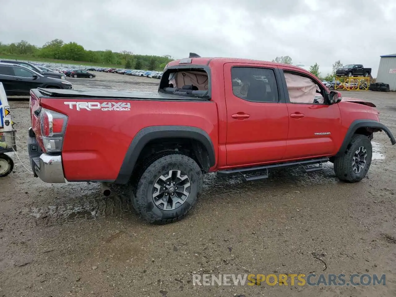 3 Photograph of a damaged car 3TMCZ5AN8NM508473 TOYOTA TACOMA 2022