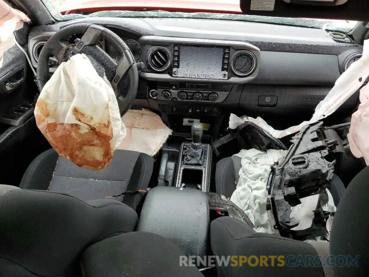 8 Photograph of a damaged car 3TMCZ5AN8NM508473 TOYOTA TACOMA 2022