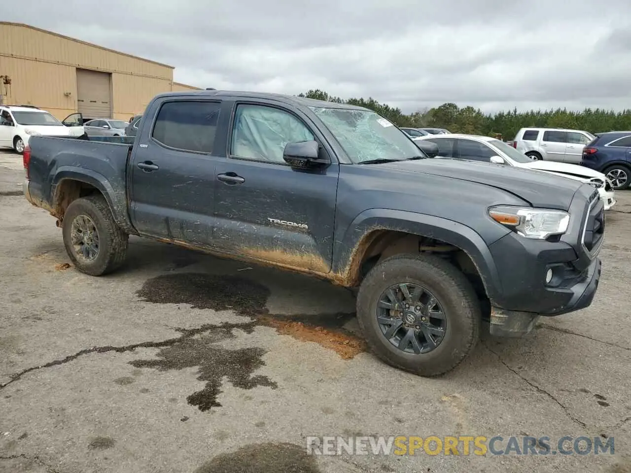 4 Photograph of a damaged car 3TMCZ5AN8NM523751 TOYOTA TACOMA 2022